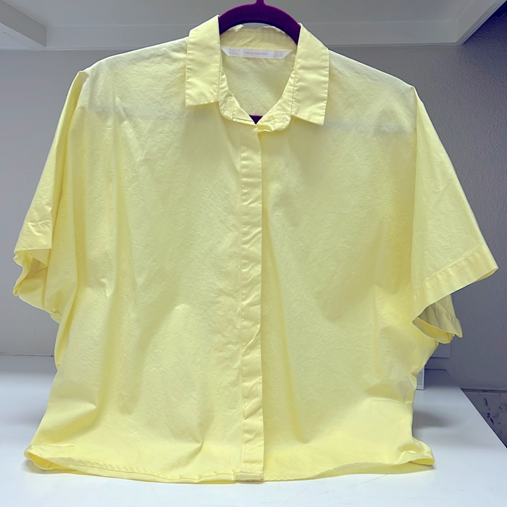 Zara oversized shirt